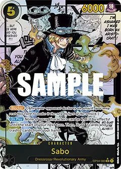 Card image of OP04-083 Sabo