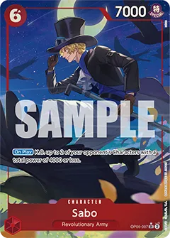 Card image of OP05-007 Sabo