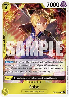 Card image of OP09-104 Sabo
