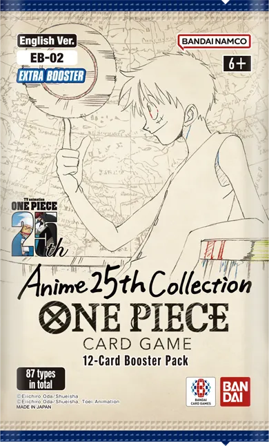 Product packaging image of EXTRA BOOSTER -Anime 25th Collection- [EB02]