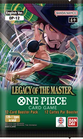 Product packaging image of BOOSTER PACK -LEGACY OF THE MASTER- [OP-12]