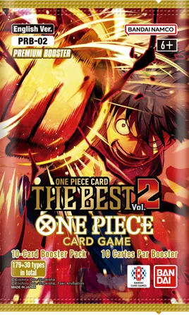 Product packaging image of PREMIUM BOOSTER -ONE PIECE CARD THE BEST vol.2- [PRB-02]