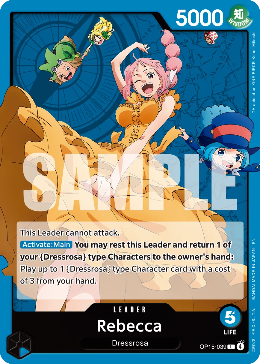 Card image of OP15-039 Rebecca
