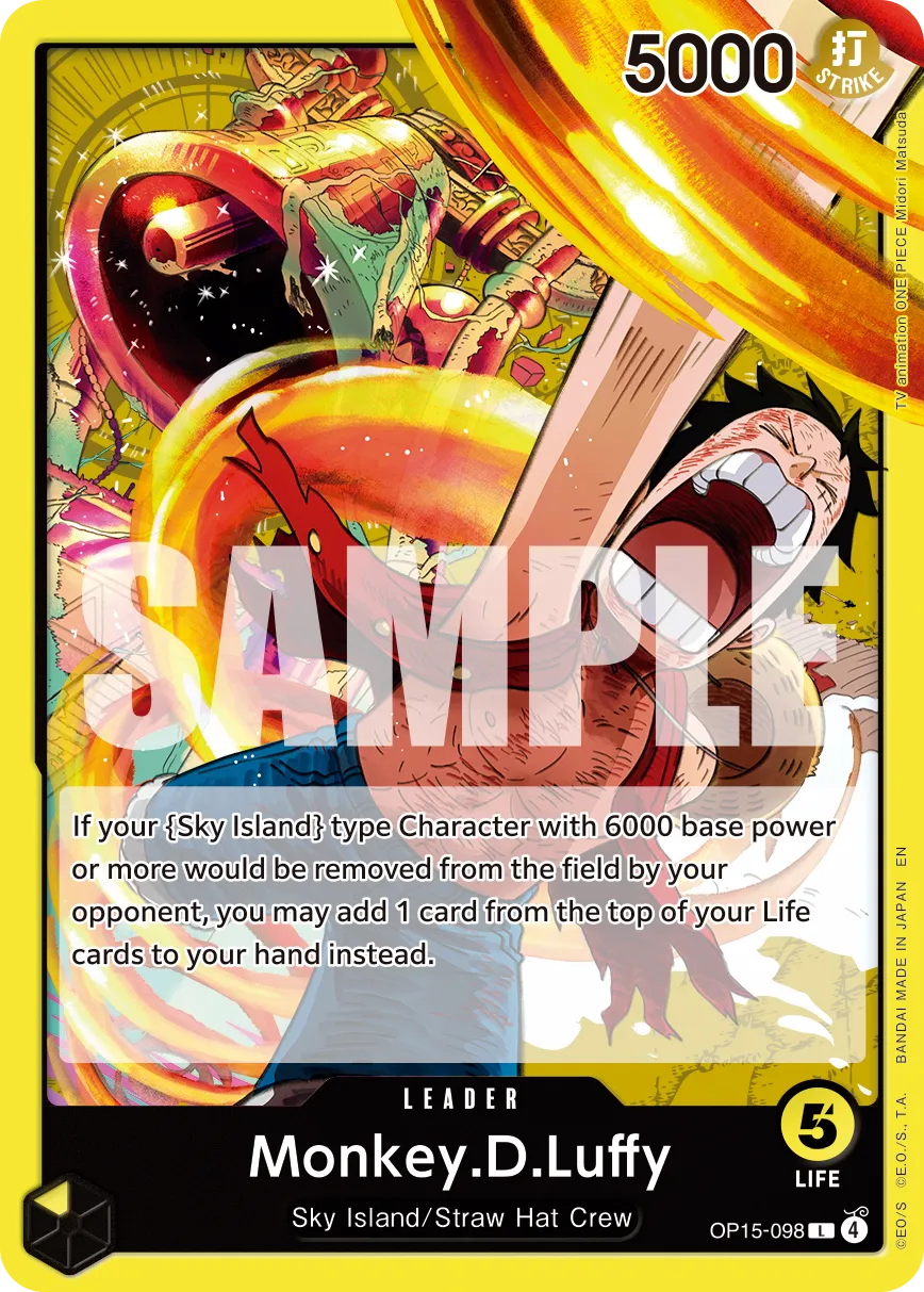 Card image of OP15-098 Monkey.D.Luffy