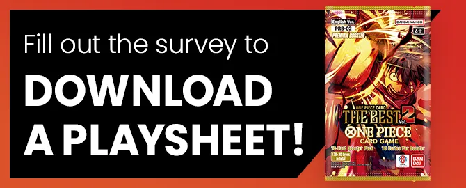 Fill out the survey to DOWNLOAD A PLAYSHEET!