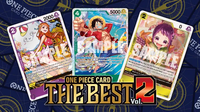 ONE PIECE CARD GAME THE BEST vol.2 2個セット One Piece Card Game PRB-02 The Best vol.2 Booster Box