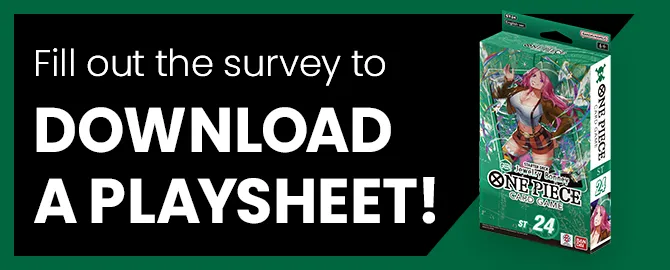 Fill out the survey to download a playsheet!