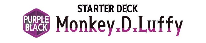STARTER DECK -PURPLE/BLACK Monkey.D.Luffy- [ST-26]