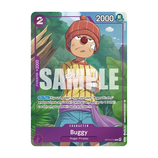 Card image of OP13-072 Buggy