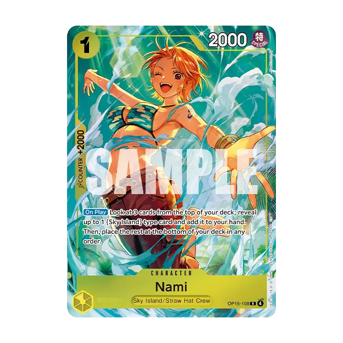 Card image of OP15-108 Nami