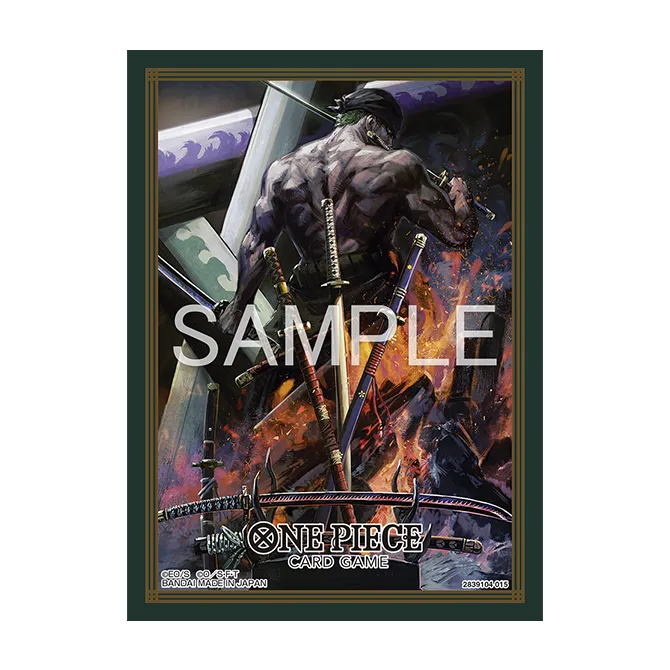 Product image of OFFICIAL CARD SLEEVES 14 Roronoa Zoro